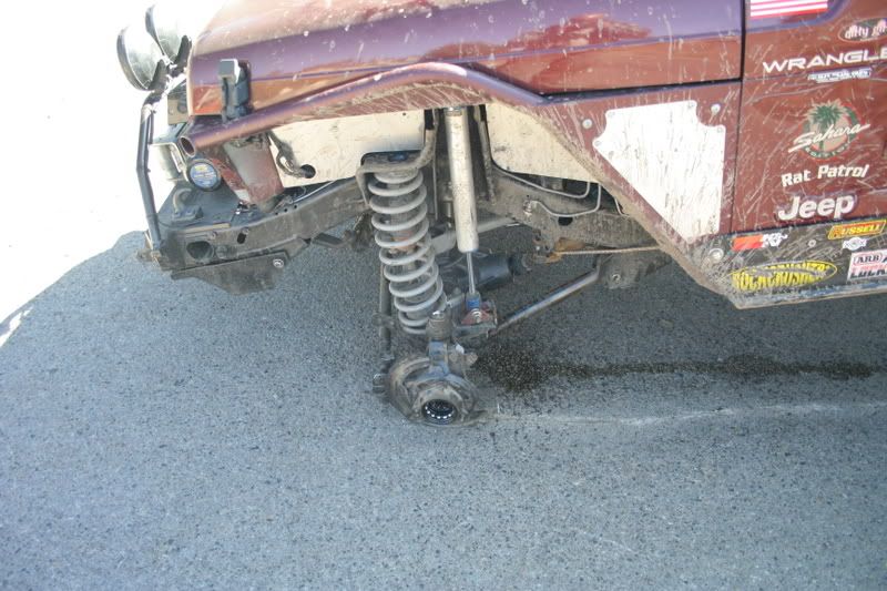 Front wheel wobble when turning Page 2 JKOwners Forum